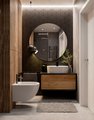 Смеситель для биде AQUAme Siena, gun metal AQM6216GM