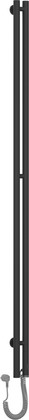 Полотенцесушитель электрический Сунержа Нюанс 1800, тёмный титан муар 15-0543-1853