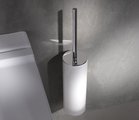 Запасной туалетный ёрш Keuco Edition 400, с ручкой и крышкой, белый, хром 11564 014000