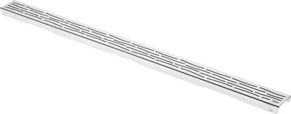 Решётка для душевого лотка TECE drainline Organic, 1000мм, нержавеющая сталь глянцевая 601060