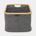 Складная корзина для белья Brabantia, 40л, чёрный перец 232725