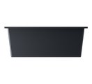 Кухонная мойка Omoikiri Omishima 60-U BL Matt Natceramic, подстольный монтаж, чёрный матовый 4997513