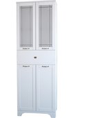 Шкаф для ванной Dreja Antia 60, напольный, белый 99.0442