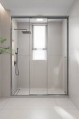 Душевая дверь Veconi Premium Prato 300 CH-L, 1700, левая, прозрачное стекло Easy Clean, хром PR3/L-170-01-CH-C4