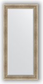 Зеркало Evoform Exclusive 770x1670 с фацетом, в багетной раме 93мм, серебряный акведук BY 1308