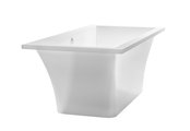 Ванна Astra-Form Лотус 185x85, прямоугольная, отдельностоящая, литьевой мрамор 01010036