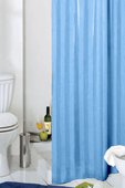 Штора для ванной Grund Rigone, 240x200см, текстиль, синий 804.99.018