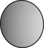 Зеркало с окантовкой Defesto Aura d60, LED подсветка, ИК-выключатель, тёплый белый свет DF 2993R