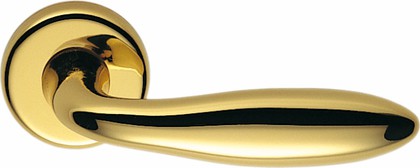 Ручка дверная Colombo Mach, d50, золото глянцевое CD81RSB oroplus
