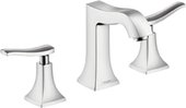 Смеситель для раковины Hansgrohe Metris Classic на 3 отверстия, хром 31073000