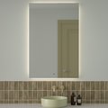 Зеркало с фацетом Defesto Glow 80x120, LED подсветка, ИК-выключатель, нейтральный белый свет DF 2510R