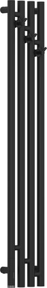 Полотенцесушитель электрический Сунержа Кантата 3.1 1200x159 левый, Матовый чёрный 31-6046-1216