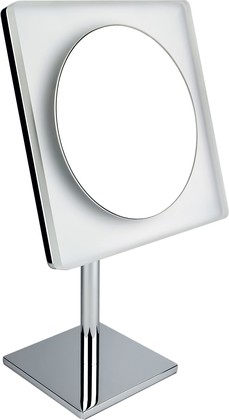 Зеркало косметическое Colombo Complementi, настольное, LED-подсветка, d20см, хром B9755.0CR