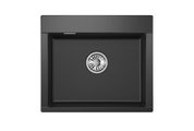 Кухонная мойка Granula Estetica ES-5804, 580x500, кварц, Чёрный 5804, ЧЁРНЫЙ