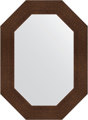 Зеркало Evoform Polygon 560x760 в багетной раме 90мм, бронзовая лава BY 7189