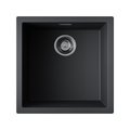Кухонная мойка Omoikiri Yamakawa 45T-U/I-BL, Tetogranit, чёрный 4993302