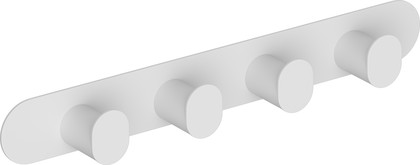 Вешалка Сунержа Round L 370, Матовый белый 30-3020-1370