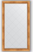 Зеркало Evoform Exclusive-G 960x1710 с гравировкой, в багетной раме 88мм, римское золото BY 4404