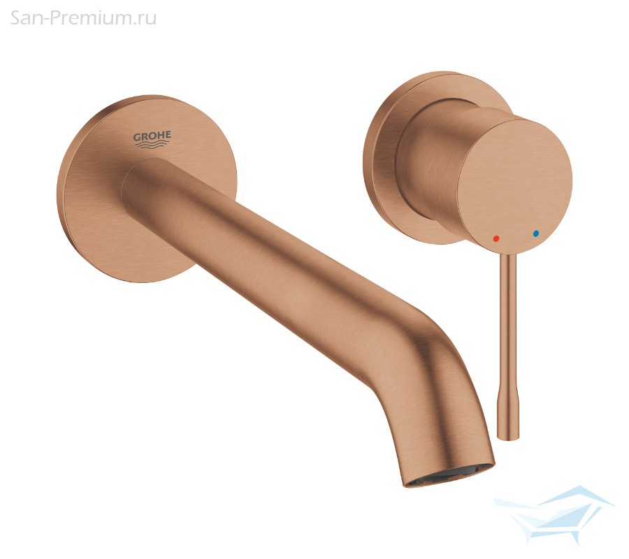 Смеситель для раковины Grohe Essence L-Size настенный, встраиваемый ...
