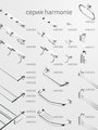 Вешалка для полотенец ArtWelle Harmonia, с 3-мя крючками, хром HAR 006