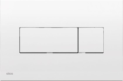 Кнопка управления Alcadrain Basic M370, белый глянец