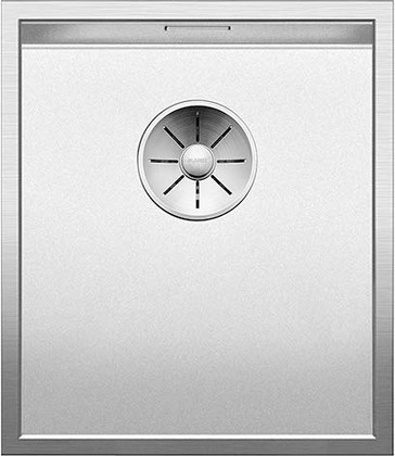 Кухонная мойка Blanco Zerox 340-IF, отводная арматура, матовая сталь 523096