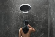 Ручной душ Hansgrohe Rainfinity 130 3jet, шлифованный чёрный хром 26864340
