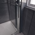 Душевая дверь Veconi Premium Trento PTD-30CH, 1300x2000, стекло прозрачное, хром PTD30-CH-130-01-C4