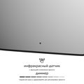 Зеркало с окантовкой Defesto Aura 70x100, LED подсветка, ИК-выключатель, тёплый белый свет DF 2979R