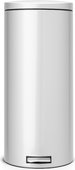 Мусорный бак 30л с педалью, MotionControl, серый металлик Brabantia 478789