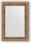 Зеркало Evoform Exclusive 650x950 с фацетом, в багетной раме 85мм, виньетка античная бронза BY 3436