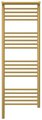 Полотенцесушитель электрический Сунержа Богема 3.0, 1200x400, МЭМ левый, с полкой, матовое золото 032-5806-1240