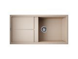 Кухонная мойка Omoikiri Sumi 100-SA с крылом, tetogranit, бежевый 4993656