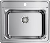 Кухонная мойка Omoikiri Ashi 56-IN, нержавеющая сталь 4993449