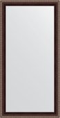 Зеркало Evoform Definite 530x1030 в багетной раме 50мм, махагон с орнаментом BY 3641