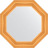 Зеркало Evoform Octagon 740x740 в багетной раме 99мм, травленое золото BY 7363