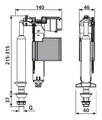 Впускной клапан бачка унитаза Sanit 510U, нижняя подводка , 1/2" 25.010.00..0000