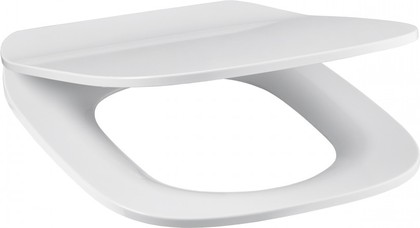 Сиденье для унитаза Roca Debba тонкое, микролифт, белое 7.8019.D.200.3