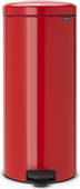 Бак для мусора Brabantia Newicon, 30л, с педалью, пламенно-красный 111808