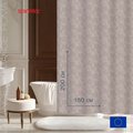Штора для ванной комнаты Spirella Romance 180х200см, текстиль, бежевый 1020626