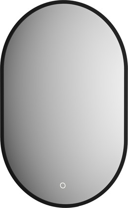 Зеркало с окантовкой Defesto Aura 40x60, LED подсветка, сенсорный выключатель, тёплый белый свет DF 2931S
