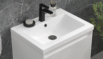 Раковина мебельная Cersanit Como 60, с отверстием под смеситель, белый S-UM-COM60/1-w