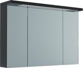 Шкаф зеркальный подвесной со светильником, 3 двери 100x23x73см Verona Viva VA606