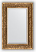 Зеркало Evoform Exclusive 590x890 с фацетом, в багетной раме 101мм, вензель бронзовый BY 3422