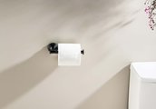 Держатель туалетной бумаги Aquatek Классик, чёрный матовый AQ4508MB
