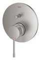 Смеситель для душа Grohe Essence скрытого монтажа, на 2 потребителя, суперсталь Supersteel Infinity 24167DC1