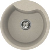Кухонная мойка Omoikiri Yasugata 48R-SA, без крыла, гранит, бежевый 4993132