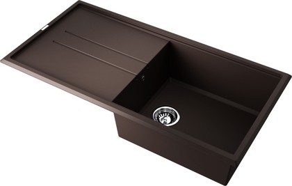 Кухонная мойка Omoikiri Tedori 100-DС Tetogranit, темный шоколад 4993920