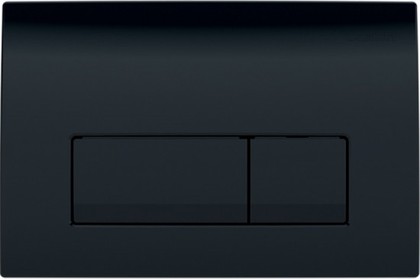 Смывная клавиша Geberit Delta50, двойной смыв, пластик, чёрный 115.119.DW.1