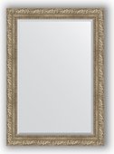 Зеркало Evoform Exclusive 750x1050 с фацетом, в багетной раме 85мм, виньетка античное серебро BY 3461